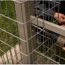 Крепление столбовое оцинкованное (Ц) для монтажа сварных габионов ТУ 25.93.13-004-52757089-2021